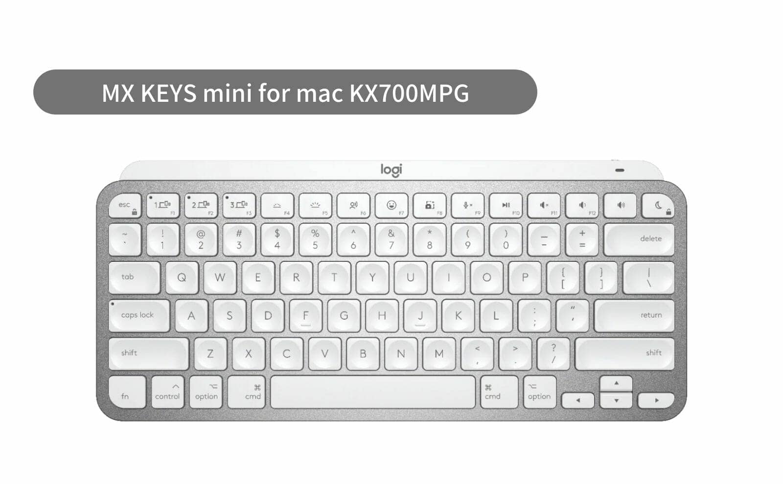 ロジクールMX KEYS MINIシリーズから待望のMac専用仕様「KX700MPG」が登場|使用感をレビュー 12 MX KEYS mini for mac KX700MPG 1