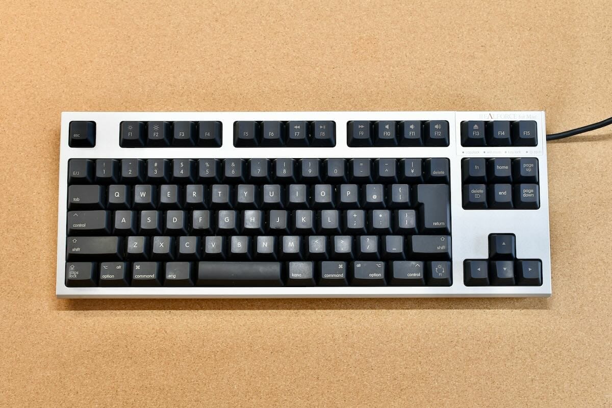 最新作売れ筋が満載 REALFORCE Mac US英語配列 R2SA-US4M-BK sushitai