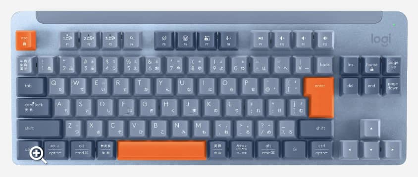 ロジクールSignature K855ワイヤレスキーボードレビュー!4色から選べる破格のメカニカルキーボード 12 K855BG