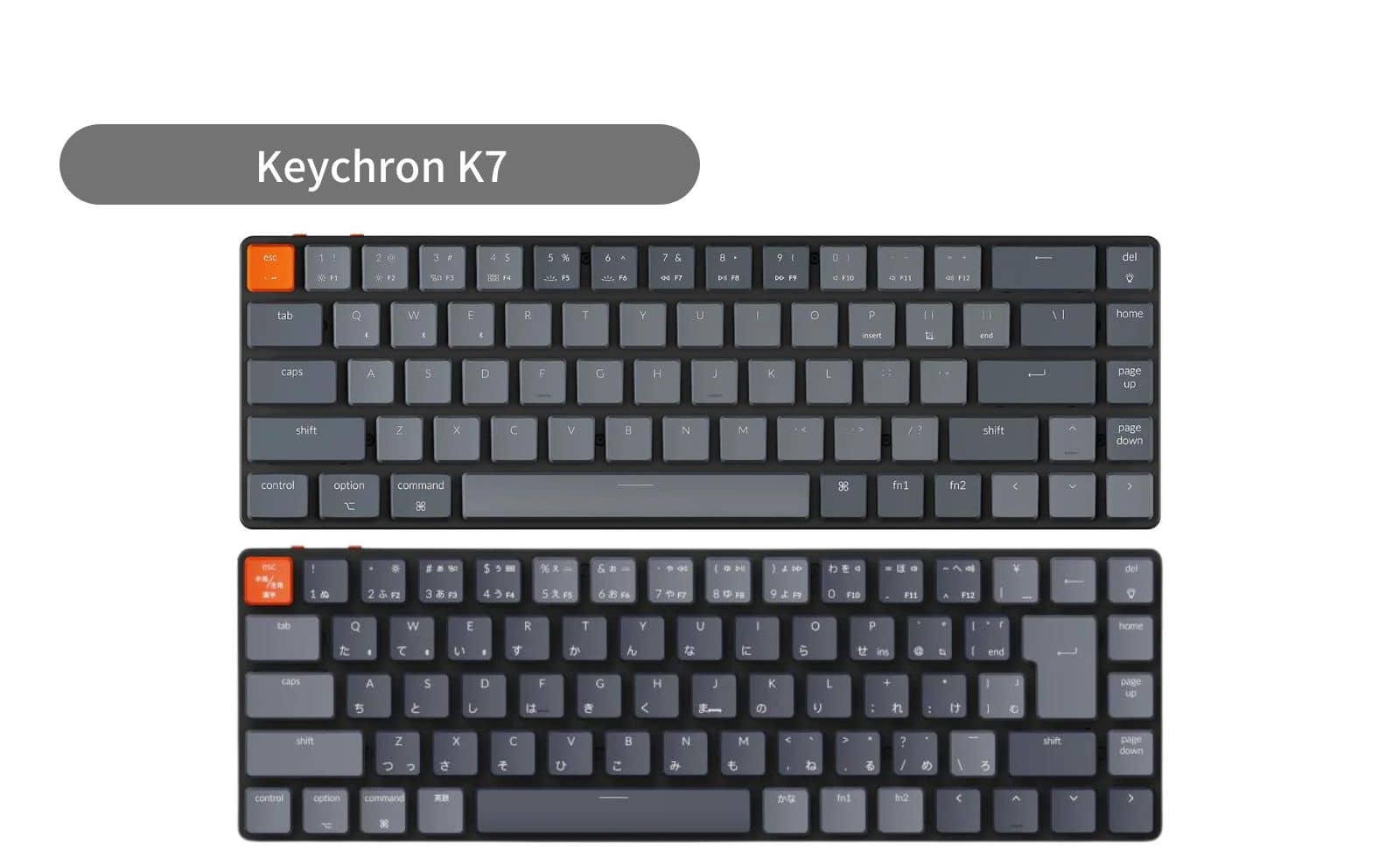 keychron k7 - PC周辺機器