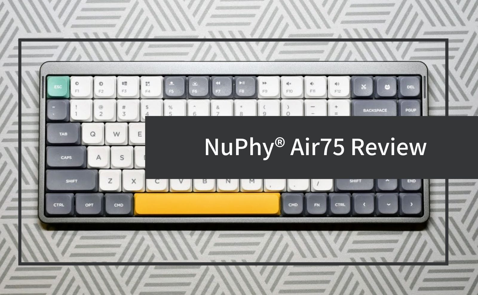 2021新作】 NUPHY AIR75 ワイヤレスメカニカルキーボード