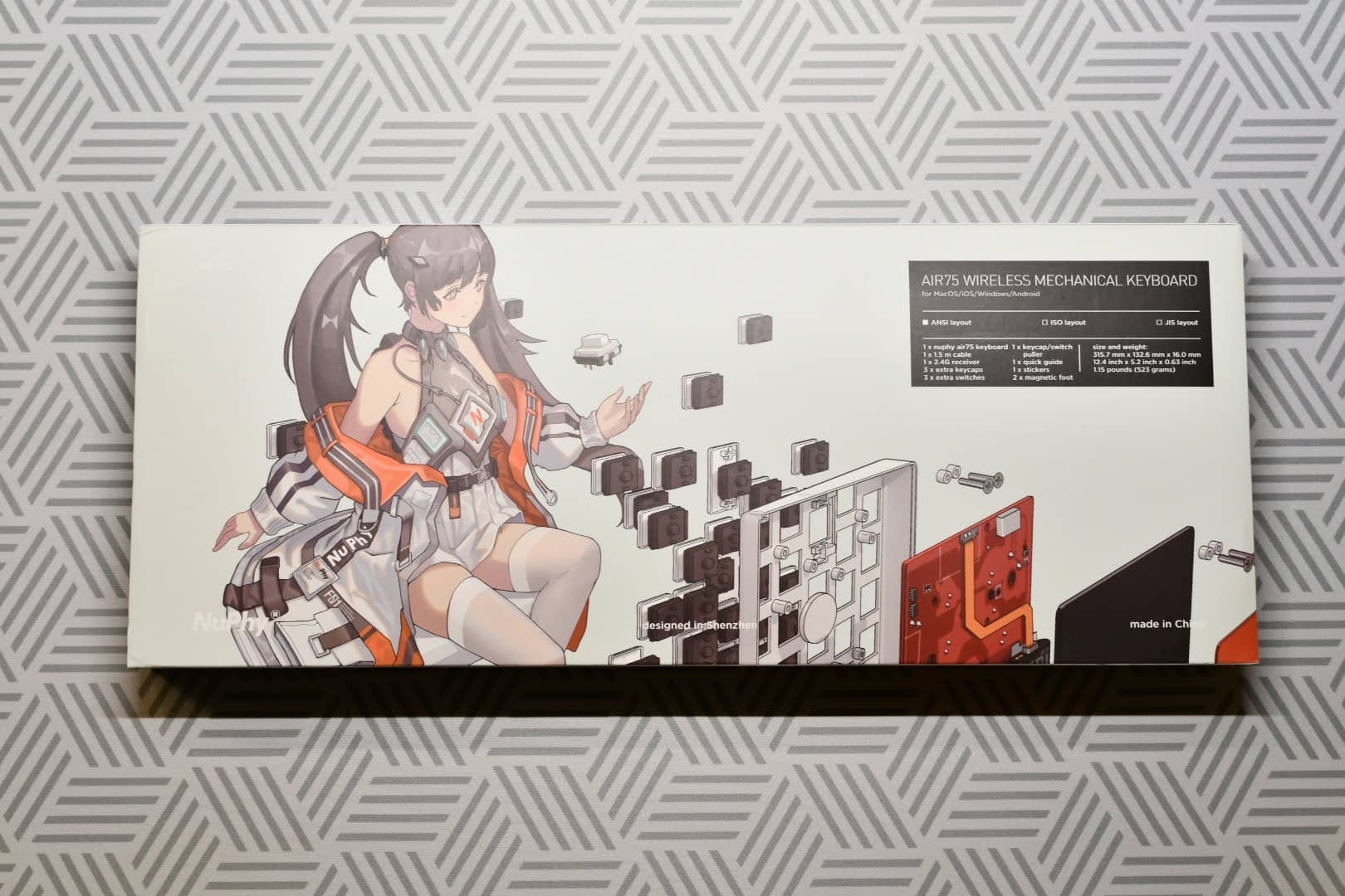 NuPhy Air 75レビュー。MacでもWindowsでも使える可愛いメカニカルキーボード 12 NuPhy Air75 14