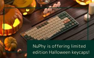 NuPhy Air 75レビュー。MacでもWindowsでも使える可愛いメカニカルキーボード 23 Halloween1