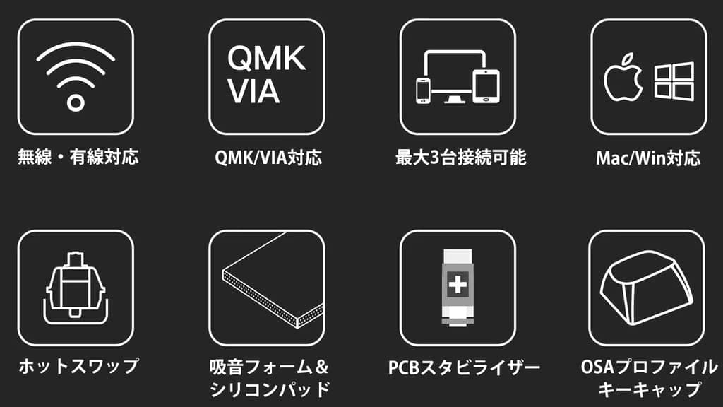 Keychron K8 Pro(JIS/US配列)の日本国内販売開始|株式会社コペックジャパンより 5 k8pro jis