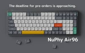 NuPhyとは?おしゃれなデザインで話題の新進気鋭のキーボードブランドについて紹介 16 The deadline for pre orders is approaching.