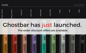 Ghostbar has just launched. Pre order discount offers are available.