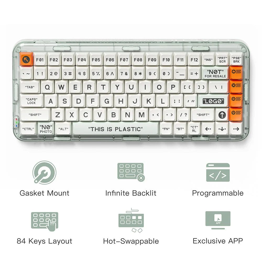 MelGeek Mojo84 キーボード-connectedremag.com